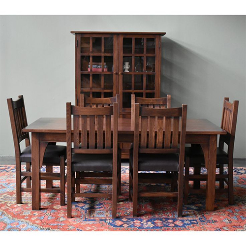 میز و صندلی نهارخوری چوبی شش نفره
